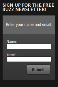 Email Opt In Form Example